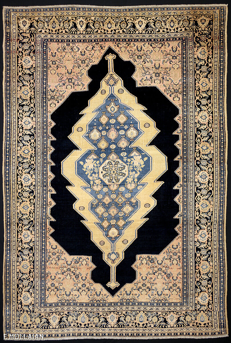 Antique Persian Senneh Rug n°:65240443
